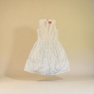 Kate Spade White Eyelet Dress